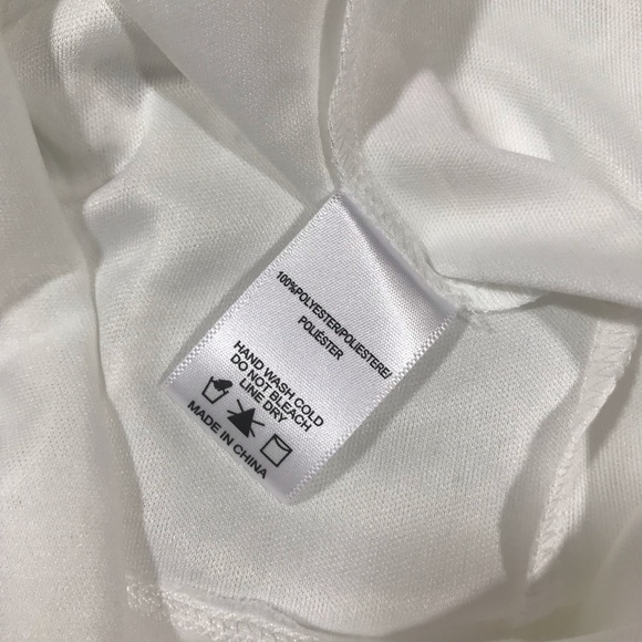 *SOLD* Anthropologie Off The Shoulder White Top - Picture 7 of 7